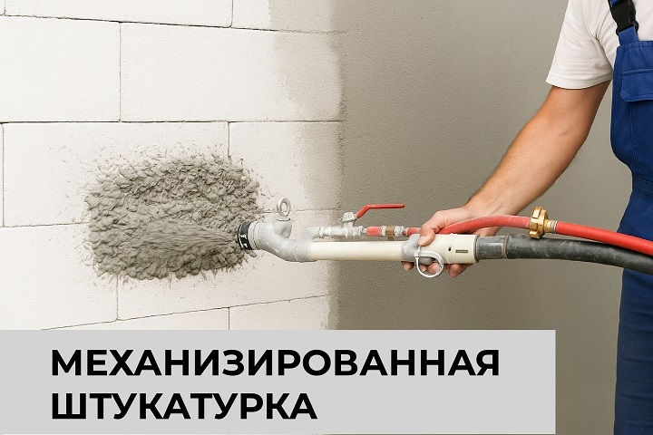Механизированная штукатурка