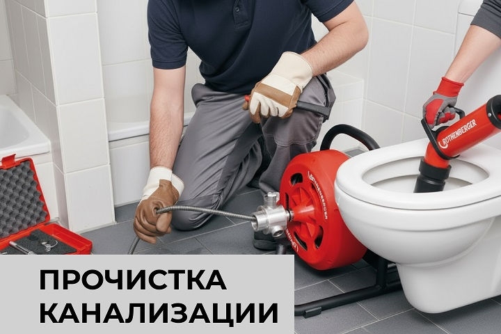 Прочистка канализации