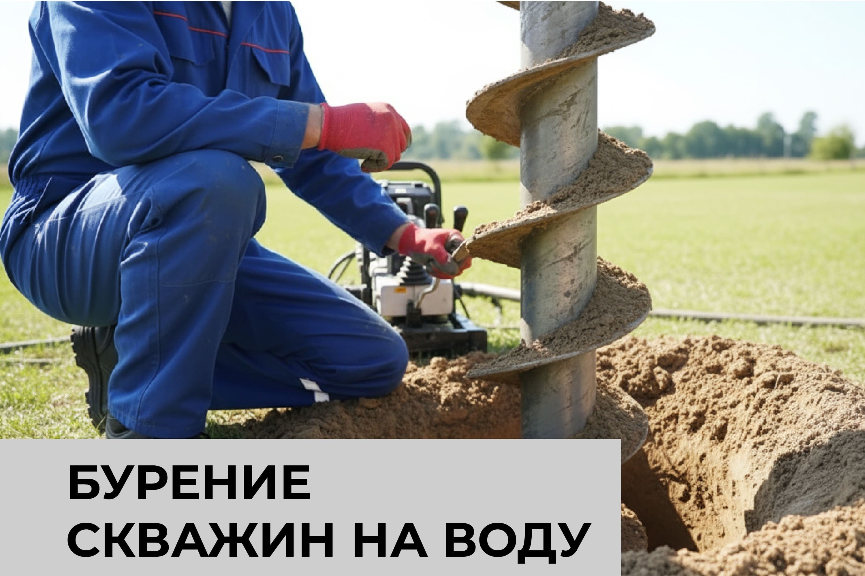 Бурение скважин на воду