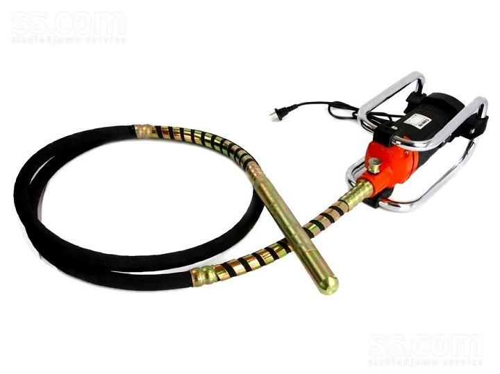 Вибратор для бетона (длина 4 м) 1 час