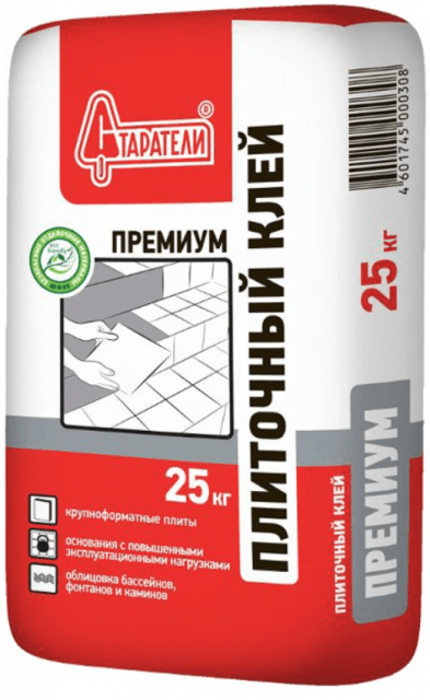 Плиточный клей Старатели премиум 25кг