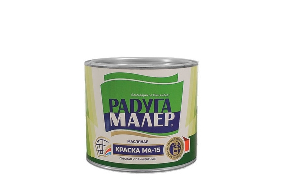 Краска масляная Радуга МА-15 белая 1,9 кг