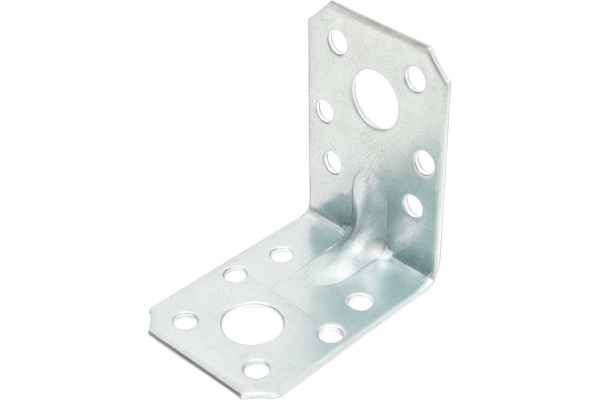 Уголок крепежный цинк 50х50х35 усиленный