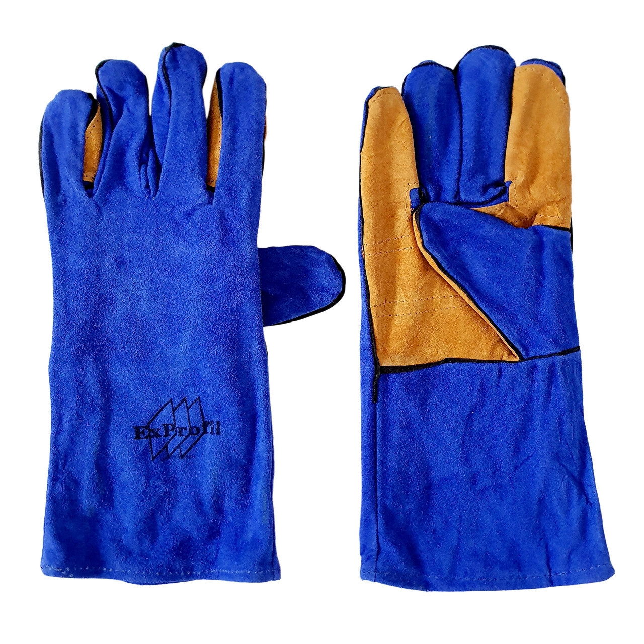 Краги синие