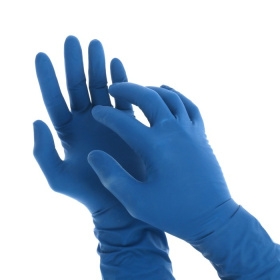 Перчатки латексные прочные размер XL (50шт/уп) HR004G