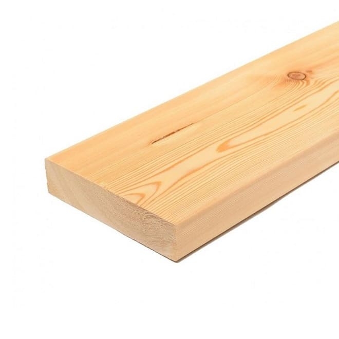 Доска обрезная 25х100мм 6м