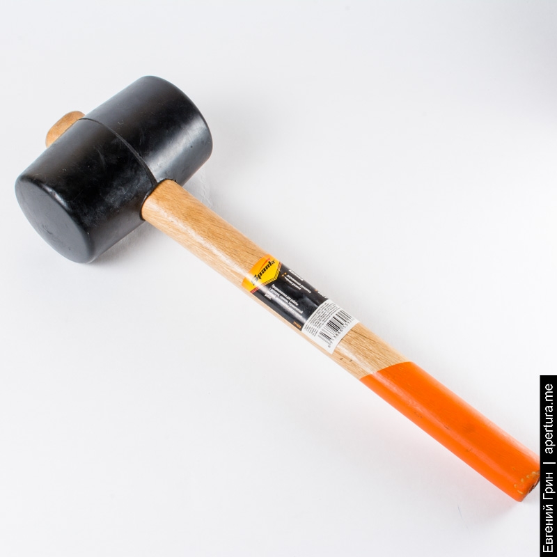 Киянка резин. 340гр, дерев. рукоятка SPARTA 111405