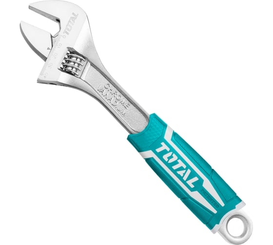 Ключ разводной 0-24 мм. 150 мм. TOTAL 101066