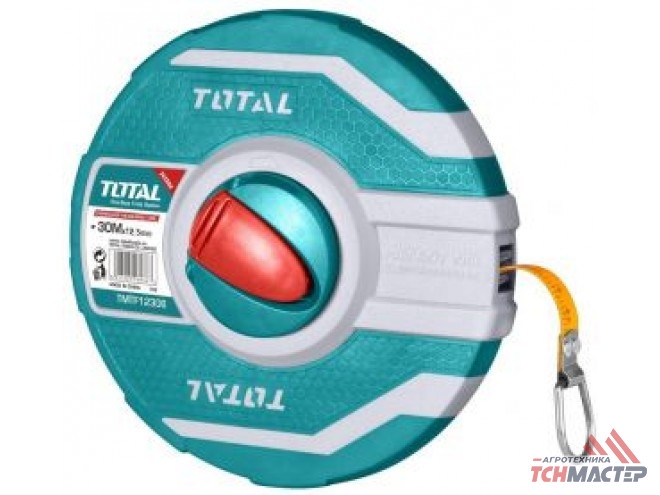 Рулетка 30 м. фибергласс. TOTAL 12306
