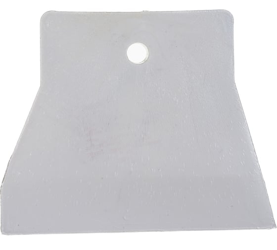 Шпатель 100 мм. резин. белый 3080109