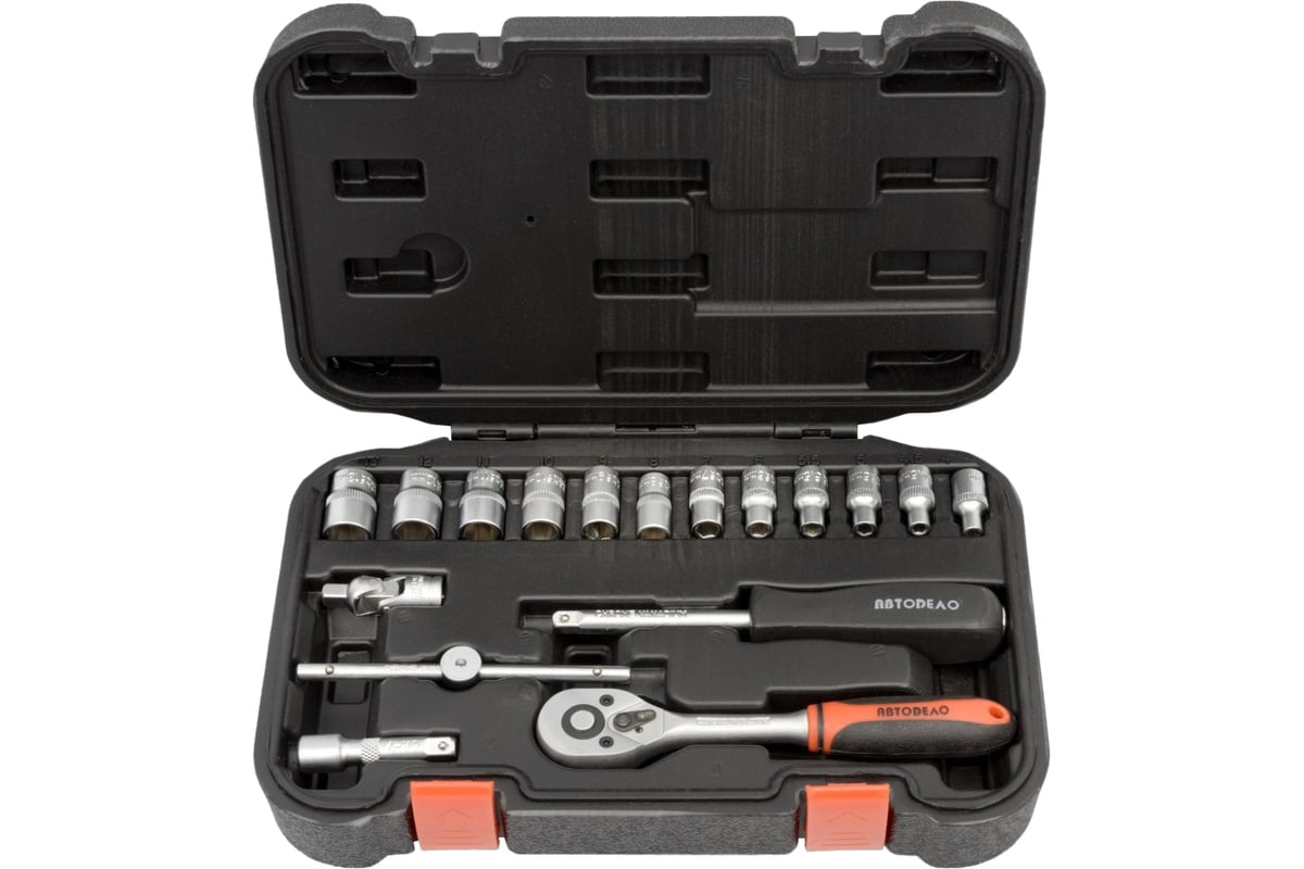 Набор инструмента 17 пр. 1/4 Автодело 39917