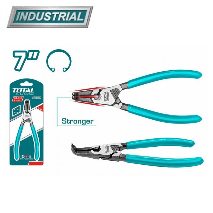 Съемник стопорных колец 180 мм. TOTAL 21804