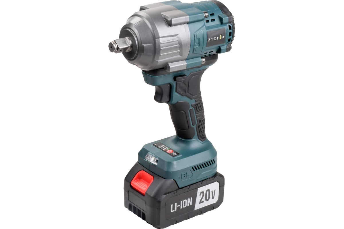 Гайковерт Аккум. 200Нм, 20В, 2 х 4,0 а/ч, б/щет. ZITREK 000133