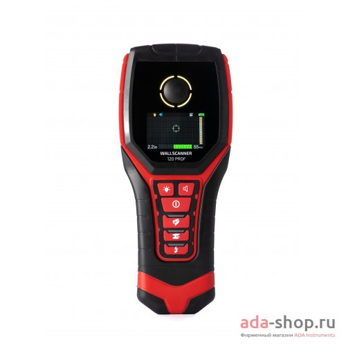 Детектор проводки ADA Wall Scanner 120 PROF00485