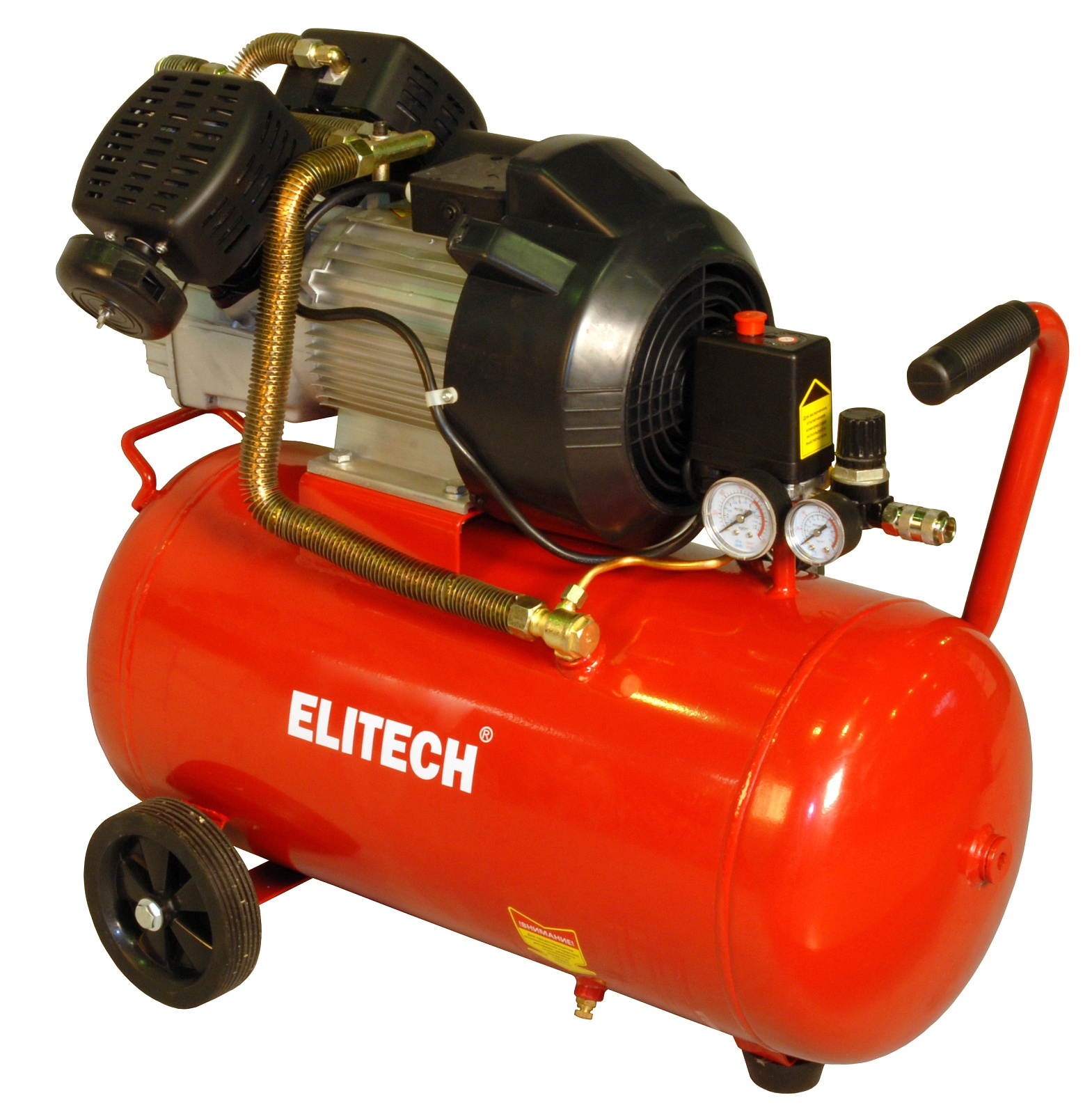 Компрессор 50 л. 356 л/мин. ELITECH КПМ360/50