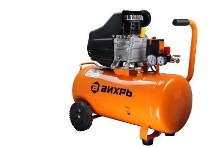Компрессор 300 л/мин. 50 л. ВИХРЬ 74/3/4 КМП-300/50