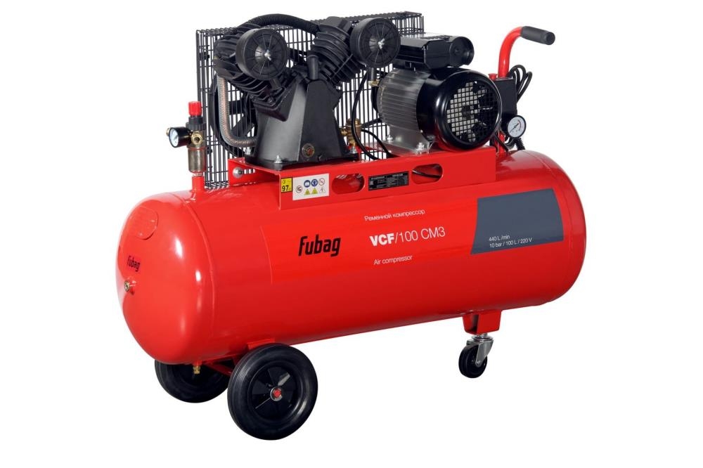 Компрессор 100 л. FUBAG 2,2 кВт. 440 л/мин. VCF/100
