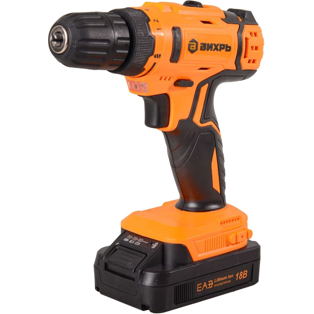 Шуруповерт аккум. 2 а/ч Вихрь 72/14/9 ДА-18Л-2К