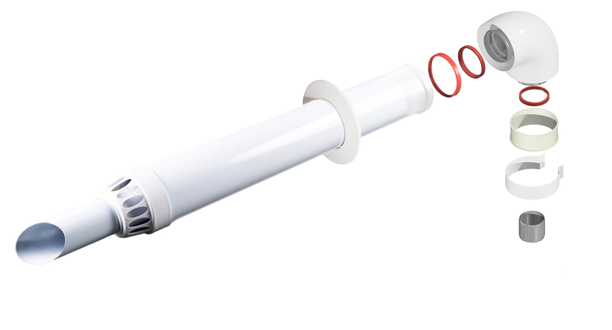 Дымоход коаксиальный 60/100