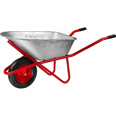 Тачка строительная 1 колесная Усиленная 39960