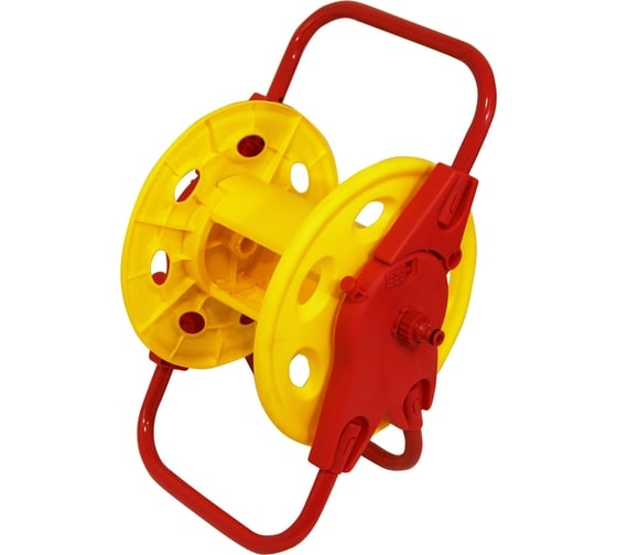 Катушка для шланга, 3/4-30 м, 1/2-45 м. на колесах PALISAD 67403