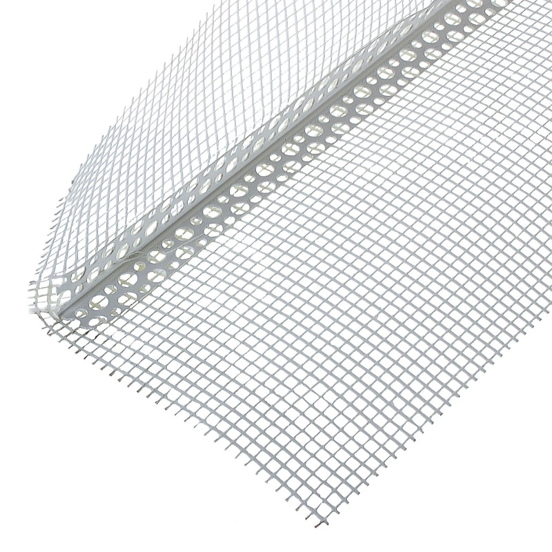 Угол малярный пластик с сеткой 100х150 3м