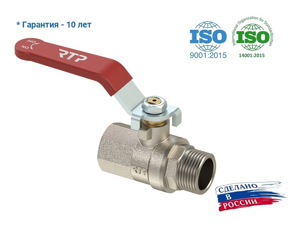 Кран шаровый "Santrek" рыч. 3/4 вн/нар