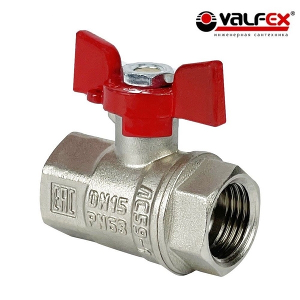 Кран шаровый "Valfex" рыч. 1* вн/вн
