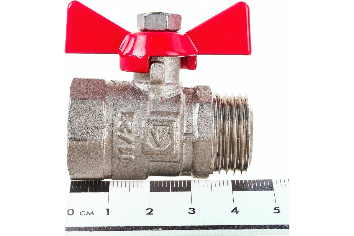 Кран шаровый "Vt" баб. 1/2 вн/н