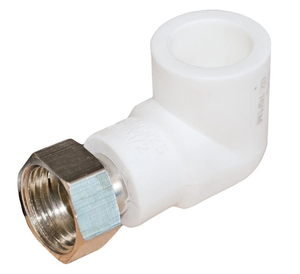 Угол п/п с накидной гайкой 32*1"