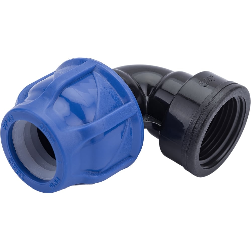 Отвод ПНД 20*3/4 вн.