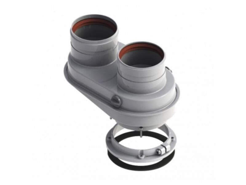 Адаптер для дымохода 100/60