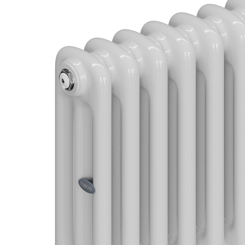 Радиатор стальной "Rifar Tubog" бок.подкл. 4 секц. белый