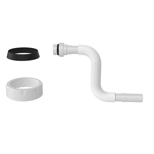 Гибкая труба с/г 1 1/2*40/50 с/конус прокл. 800 мм Aquanova 1325