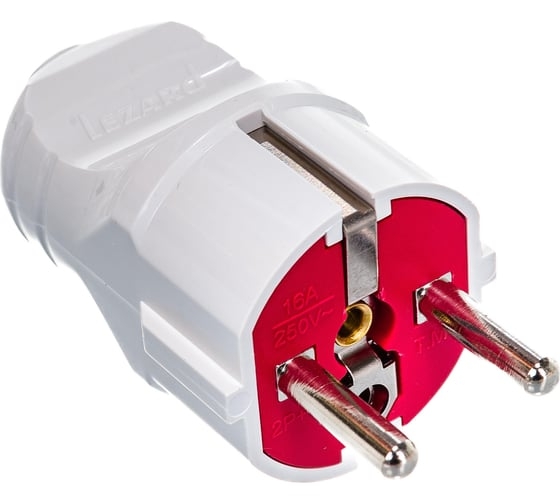 LEZARD 715-0201-601 вилка однофазная б/з