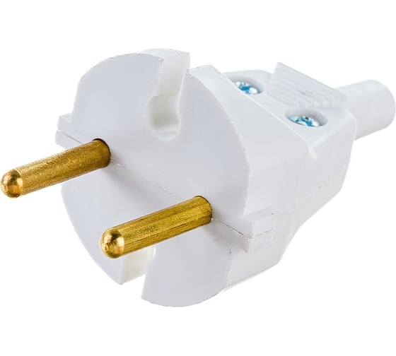 Bylectrica вилка В6-215 6А 250В штепсельная без с/з