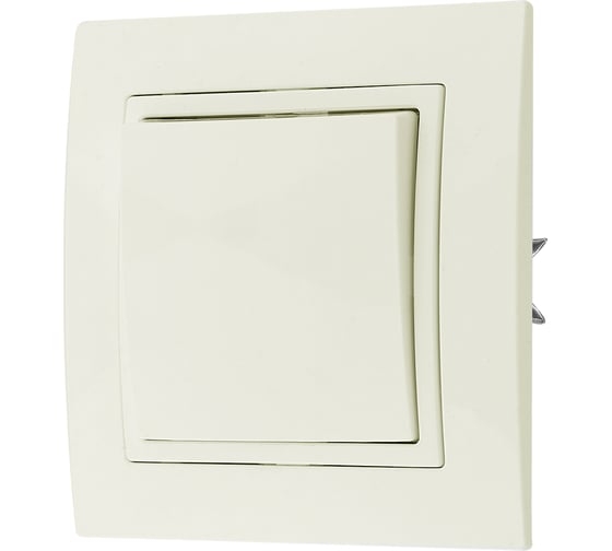 Bylectrica Выключатель 1-кл.СП 10А IP20 бел "Уют" С1 10-860