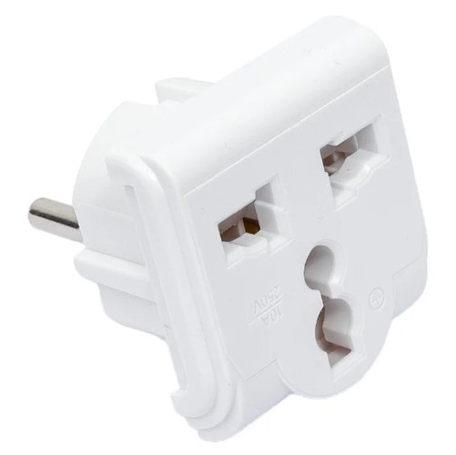 REXANT сет. вилка-переход (адаптер) квадрат 16А, 11-1011