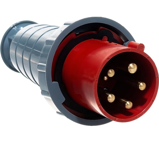 Вилка переносная ССИ-035 63А 3P+N+E IP54 380В PSR02-063-5