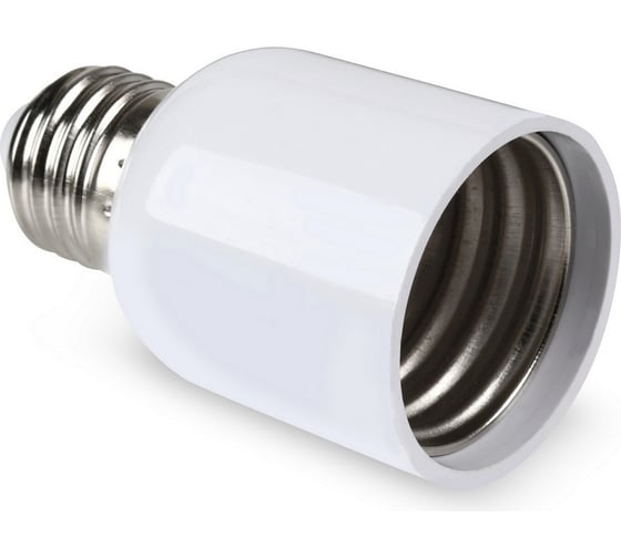 Переходник Е27-Е40, белый (SBE-A-E27-40)