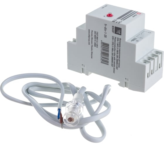 Фотореле DIN-1 (ФР) 2-100Лк 25А (3000Вт)