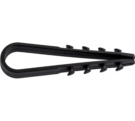 Дюбель-хомут (нейлон) ДХ 5-10 (черный) (100шт)