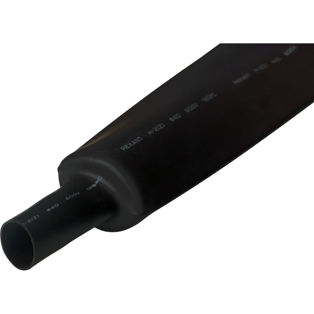 ТУТ 35,0/17,5 мм 1м термоусадка черная / зел