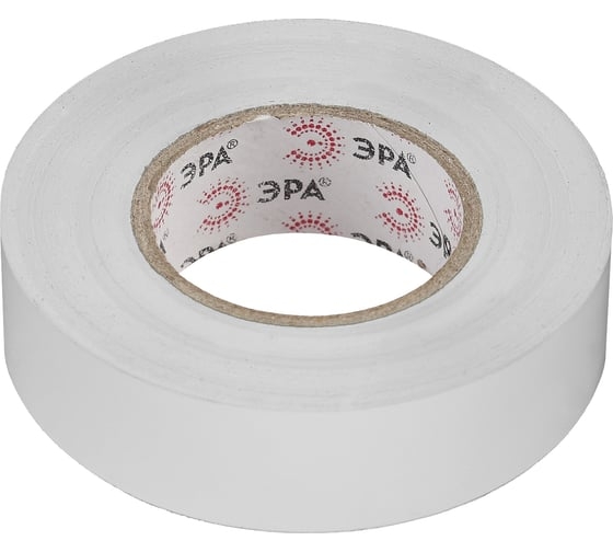 ЭРА ПВХ-изолента 19мм*20м белая (10)