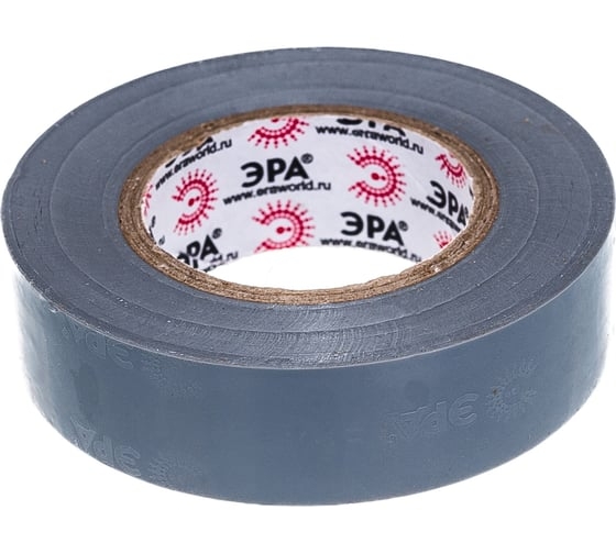 ЭРА ПВХ-изолента 19мм*20м серая