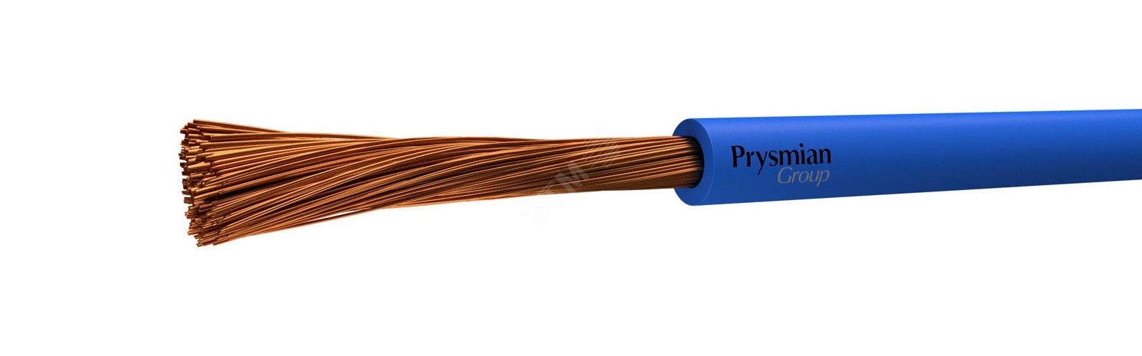 Провод ПУГВ 1*4 голубой многопроволочный (РЭК/Prysmian)