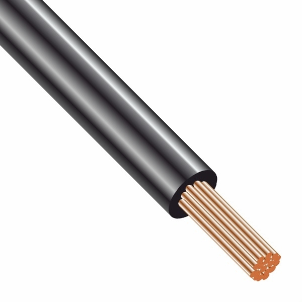 Провод силовой ПуГВ 1*0,75 черный многопроволочный