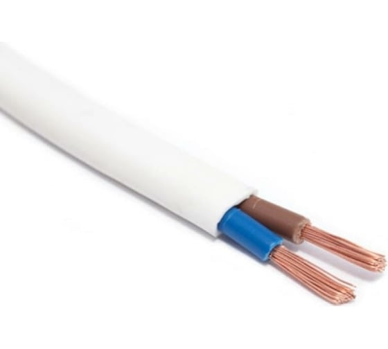 Провод ШВВП 2х0,75 ГОСТ белый СКК