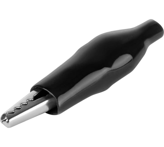 TDM Зажим "крокодил" 3 КИ 5А 46мм в изоляции красный (10шт в уп. цена за уп.) SQ0541-0003