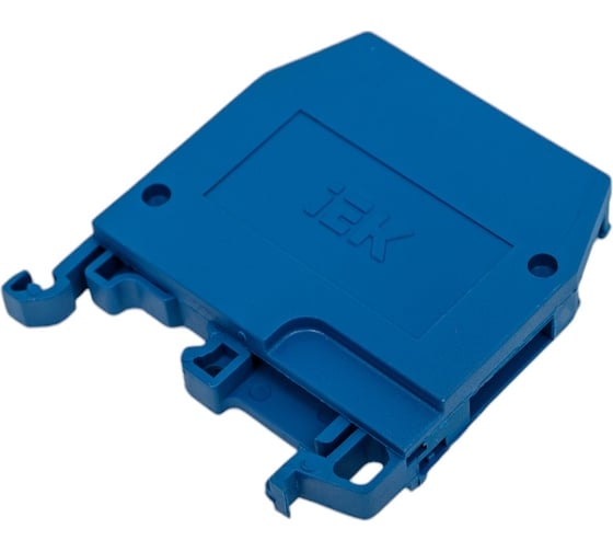 Клема ЗНИ-2,5 мм.кв. синяя без маркировки